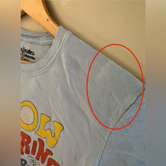 Adult Medium BEATLES Yellow Submarine Short Sleeve Tee Shirt - Picture 4 of 6